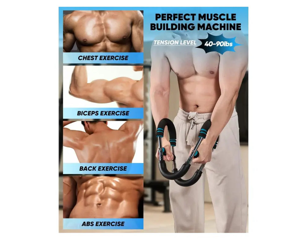 Twister Arm Exerciser,40-110Lb Adjustable Chest Workout Equipment
